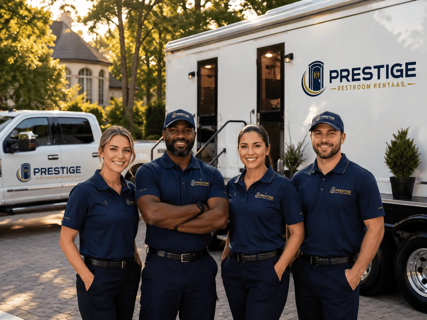 Trusted Luxury Portable Restrooms company in Point, TX